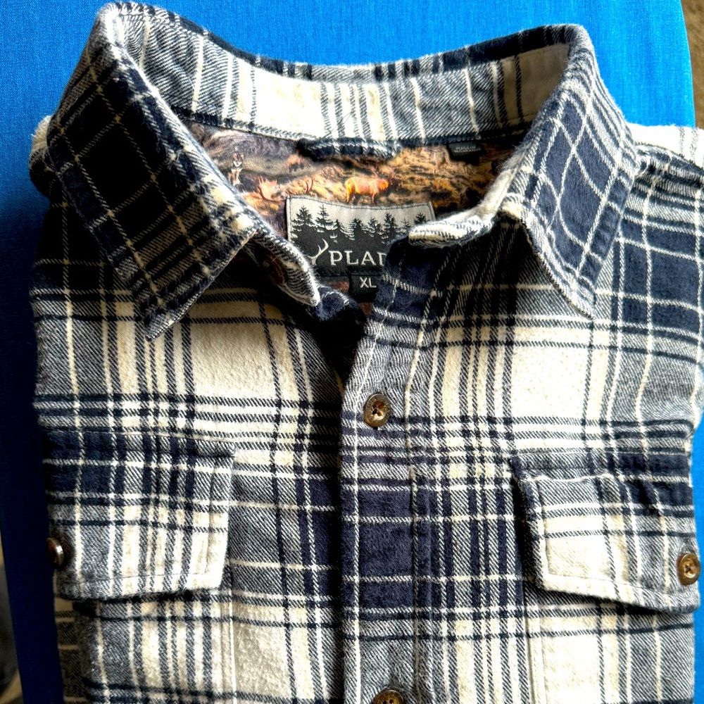 Men's Fireside Flannel - Banff Blue Heather